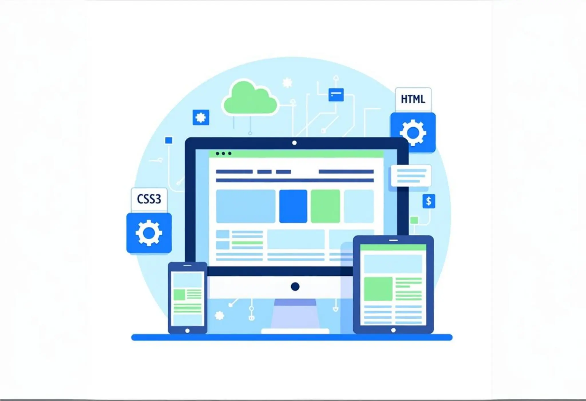 Custom Web Application Development Solution - Tailored web applications for business needs